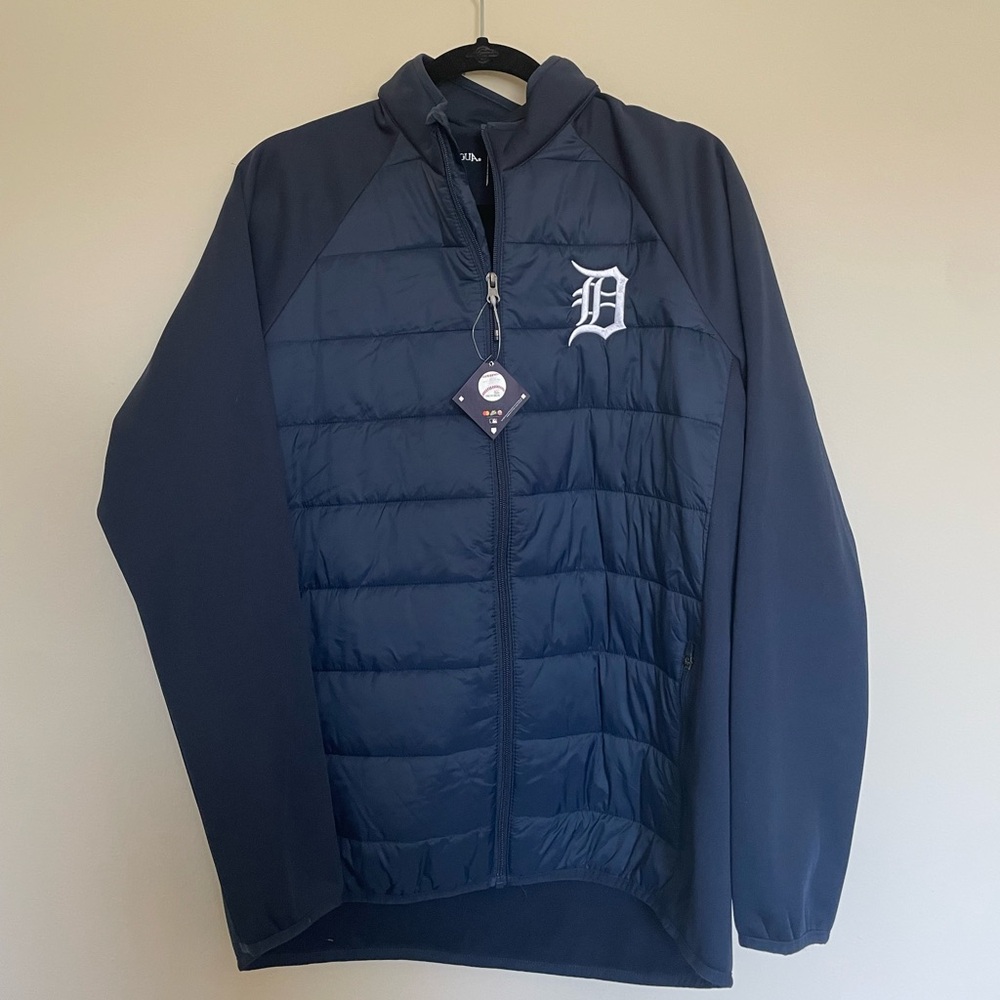 NWT Detroit tiger jacket men’s size xl
